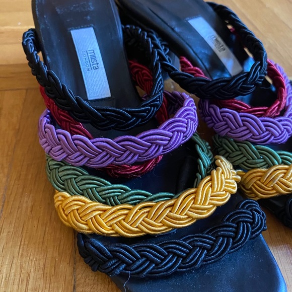 Miista high heeled color strap shoes - Picture 8 of 9